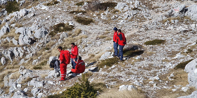 Makarski HGSS spasio mladog planinara: 'Zbilja je puka sreća kako je prošlo'