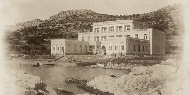 STARA SPLITSKA KUPALIŠTA Početkom 20. stoljeća na Mejama je podignut najbolji pansion u Dalmaciji