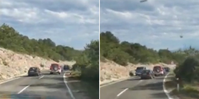 NEVJEROJATNA VOŽNJA Pogledajte snimku opasnog pretjecanja na Braču