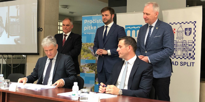 POTPISAN UGOVOR Ugrađuje se pročistač pitke vode na izvoru Jadra!