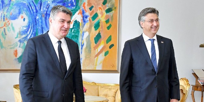 Milanović i Plenković uspjeli se dogovoriti o terminu sjednice VNS-a