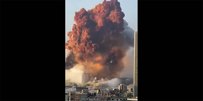 VIDEO Snimljen trenutak eksplozije u Bejrutu: Deseci mrtvih i tisuće ozlijeđenih