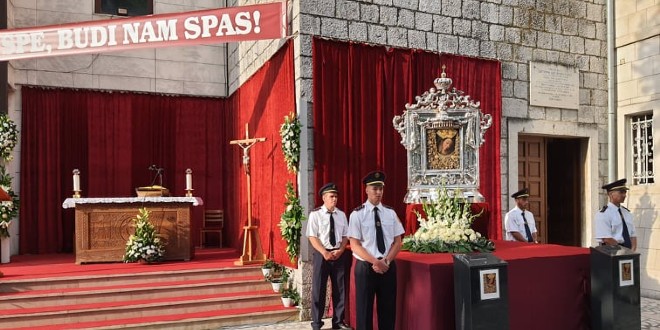 MJERE NA GOSPU: Maske na lice, bez diranja Gospine slike i kipa