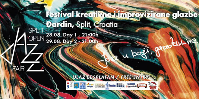 3. Split Open Jazz Fair - festival kreativne i improvizirane glazbe u Splitu