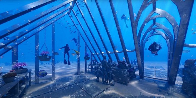 JEDINSTVENI MUZEJ PODMORSKE UMJETNOSTI Skulpturama potiče obnovu koralja