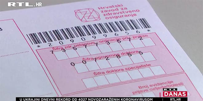 PAPIRNATE UPUTNICE ODLAZE U POVIJEST Zdravstvo ulazi u 21. stoljeće