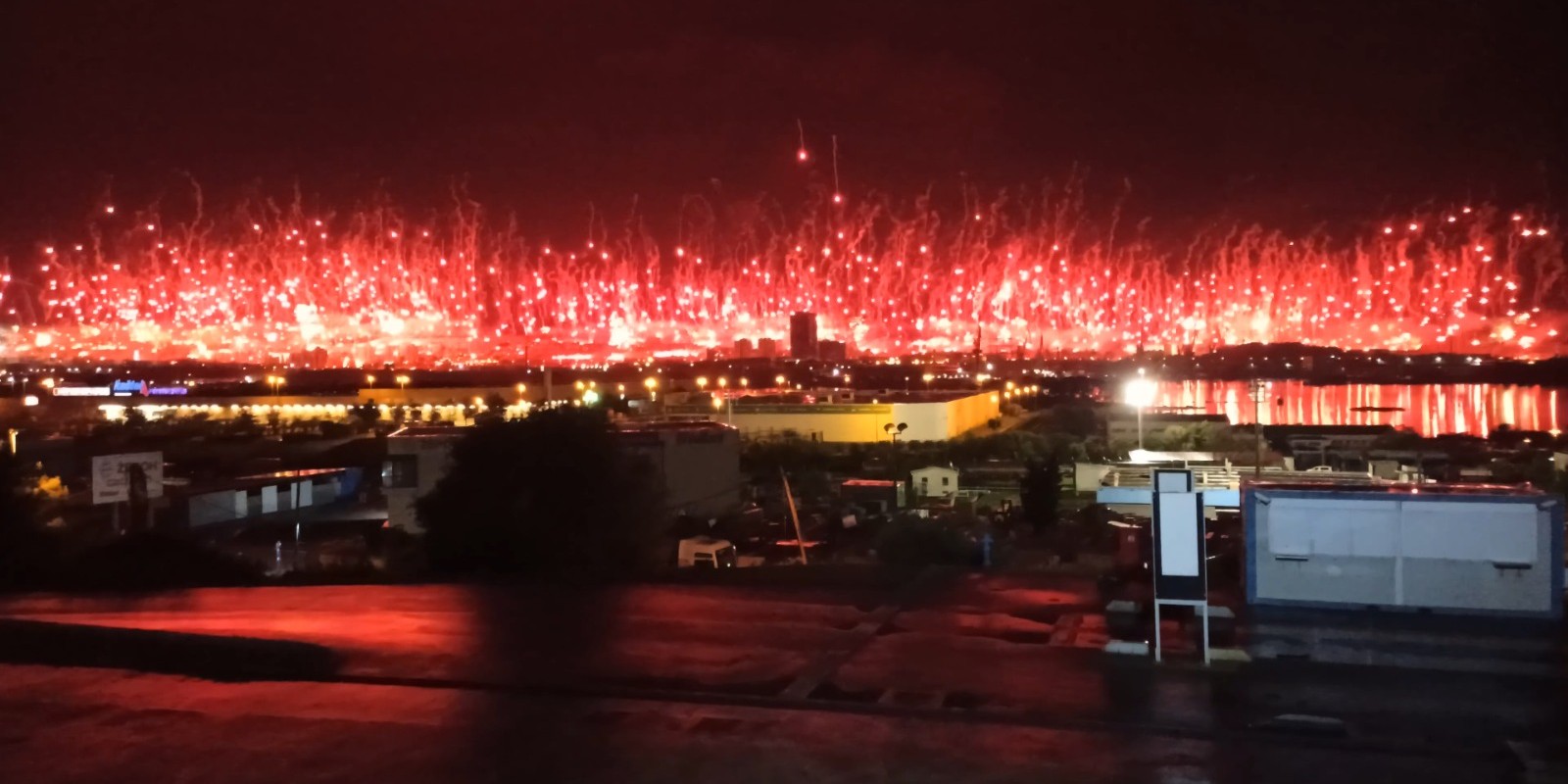 FOTO/VIDEO Split je gorio, pogledajte spektakularne snimke s proslave Torcidinog rođendana