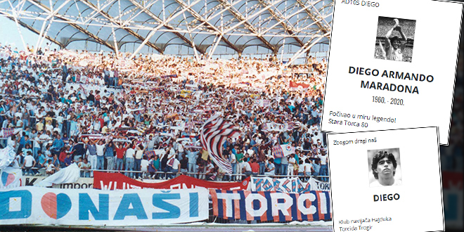 Šonete u Slobodnoj posvećene Maradoni