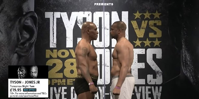 VIDEO: Pogledajte kako izgleda Tyson u 55. godini: Na vaganju najavio da će udarati do kraja
