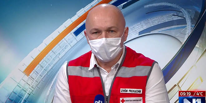 Šef Crvenog križa: 'Najradije bih da mogu uzeti taj novac i odmah ga podijeliti'