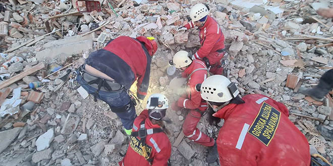 MJESEC DANA ANGAŽMANA HGSS-a NA POTRESOM POGOĐENIM PODRUČJIMA Toliko su dugo timovi uključeni u obavljanje 2657 intervencija