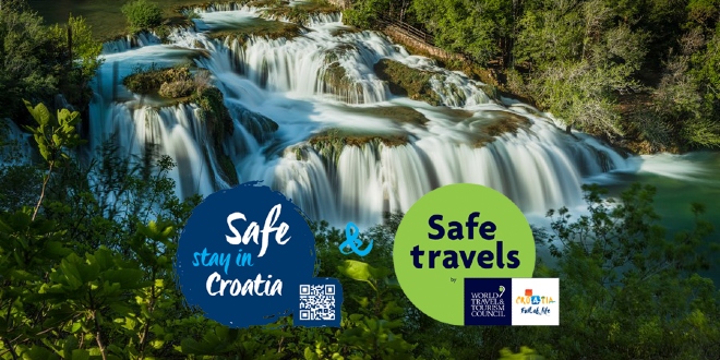 Nacionalni park Krka jedno je od prvih zaštićenih područja koja su dobila oznaku sigurnosti 'Safe stay in Croatia'