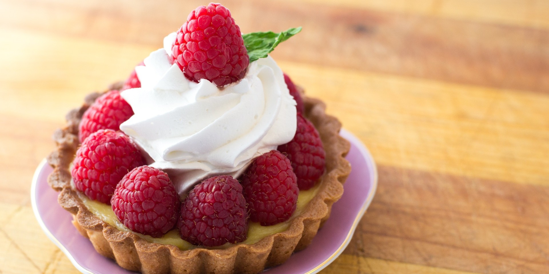 RECEPT Tart s malinama