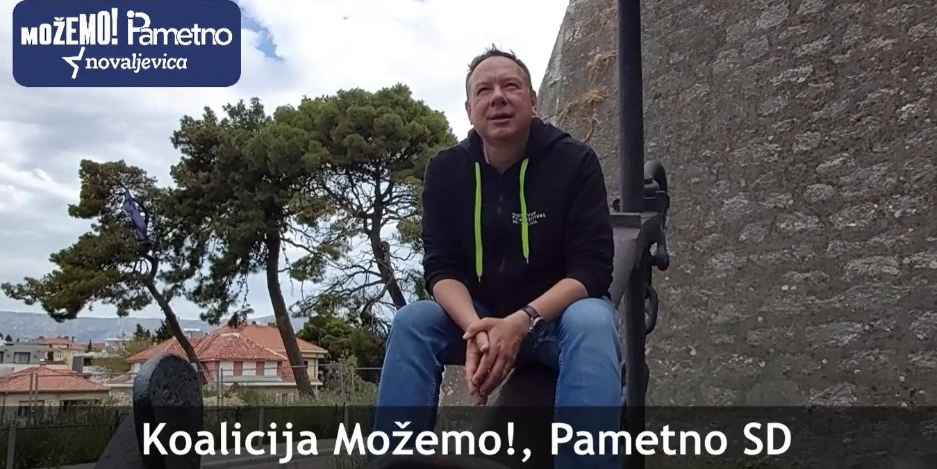 VIDEO Jurica Pavičić podržao koaliciju Pametno za Split i Dalmaciju, Možemo! i Nova ljevica
