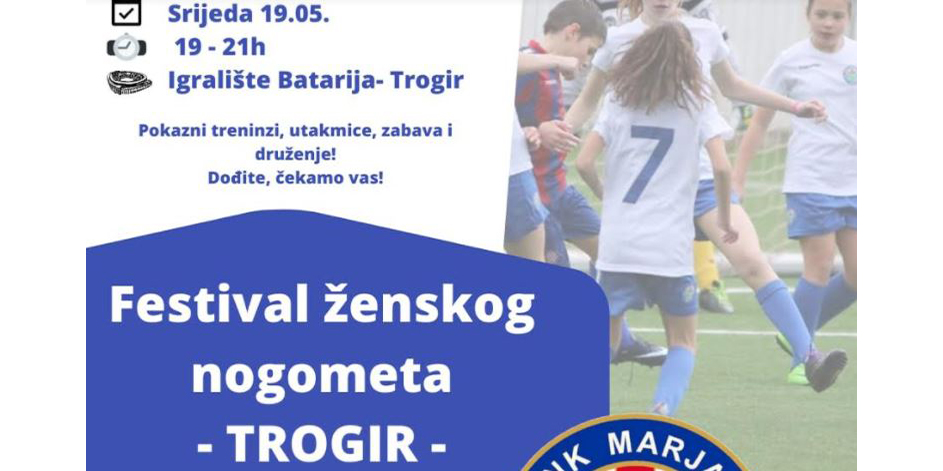 SVI PUTEVI VODE U TROGIR: U srijedu je na programu Festival ženskog nogometa