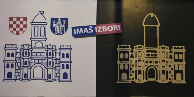 Kampanja je ušla u završnicu: Pogledajte novi HDZ-ov plakat u Splitu