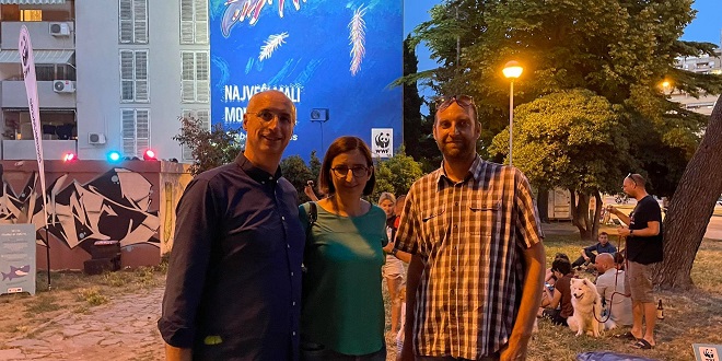 MORSKI PUŽ PARTY Puljak sa suprugom stigao na feštu za otvorenje murala street artista