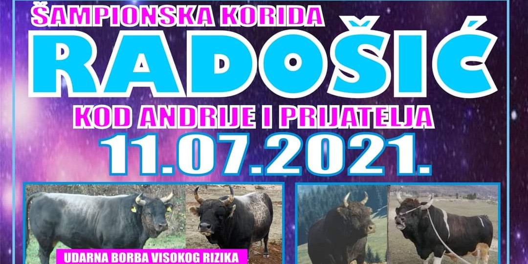 NAJVESELIJA BIKIJADA U POVIJESTI DALMATINSKE ZAGORE Organizator 'Šampionske koride Radošić' vozač Žutog taksija poznat po pomaganju u nevolji