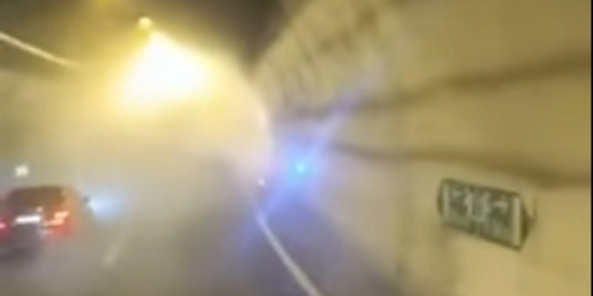VIDEO Zadimilo u tunelu prema Klisu