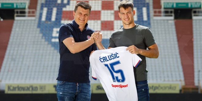 Ivan Ćalušić potpisao novi ugovor s Hajdukom