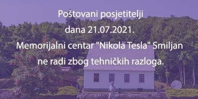 MUZEJ NIKOLA TESLA 'Nema struje pa je zatvoren'