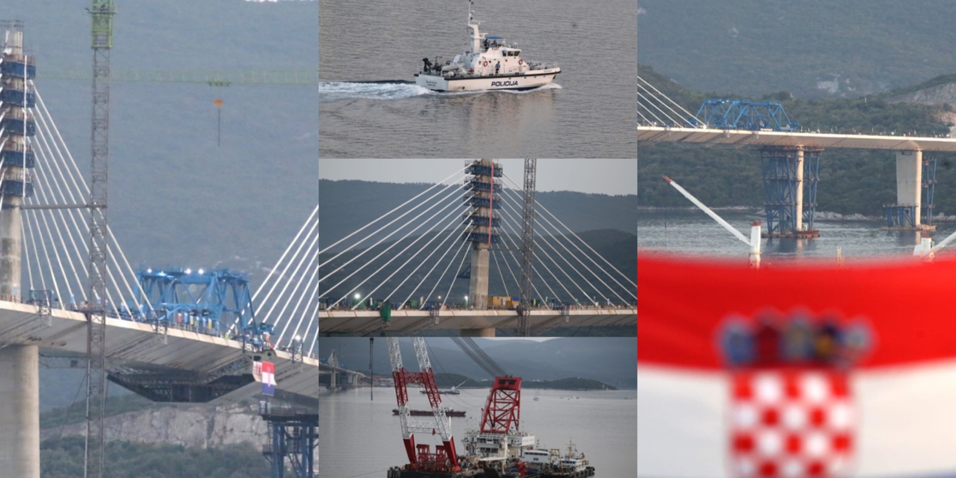 UŽIVO: PELJEŠKI MOST 'Sitno se broji' do spektakla