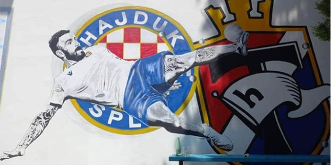 Na Jadrana mural u čast Livaji