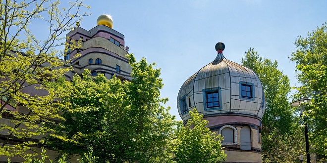 FOTOGALERIJA Waldspirale - arhitektonsko čudo s 1000 različitih prozora