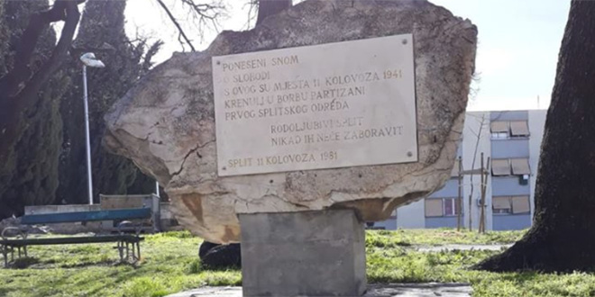 Društvo 'Josip Broz Tito' Split prisjetio se boraca Prvog splitskog partizanskog odreda