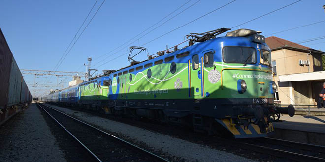 U Zagreb stigao Connecting Europe Express vlak