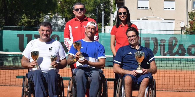 TENIS U KOLICIMA Joskić najbolji u Hrvatskoj nakon meča u kojem je pobijedio Splićanina Maretića