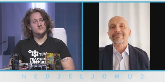 Stanković 'Nedjeljom u 2' vodio putem Skypea, preko supruginog mobitela