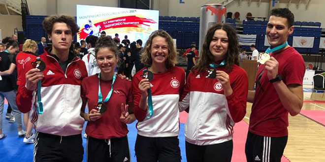 Marjanu pet medalja na G1 turniru u Podgorici