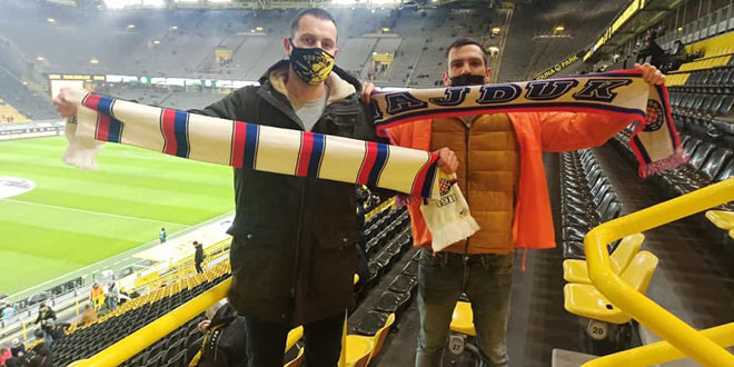UOČI DERBIJA: Podrška Hajduku iz Dortmunda