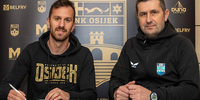 MIJO CAKTAŠ: Drago mi je što me navijači Osijeka cijene, vjerujem da ćemo biti uspješni!