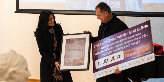 Povijesni roman Uskočko gnijezdo Ante Brčića proglašen najboljim na Književnom natječaju 'Knez Trpimir'