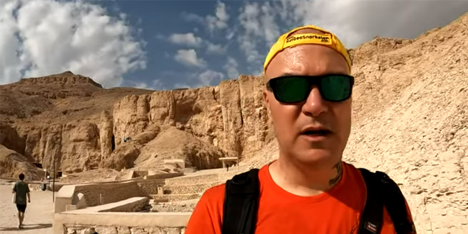 VIDEO Splitski pustolov donosi reportažu iz Doline kraljeva i grobnica drevne Tebe
