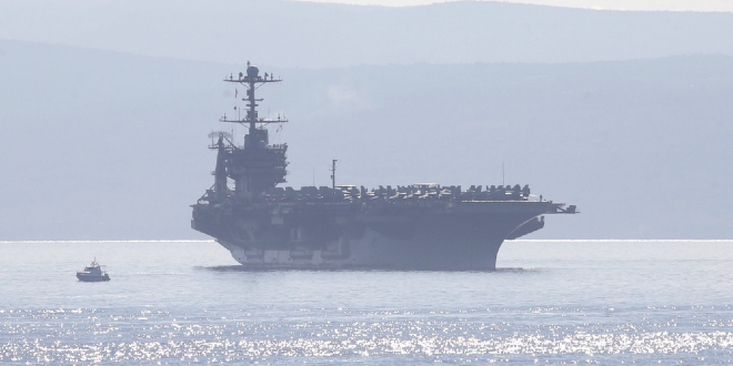 NA NUKLEARNI POGON Američki nosač aviona Harry S. Truman ponovno pred Splitom 