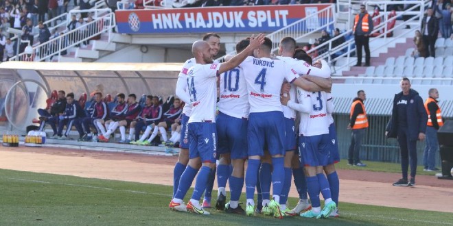 ŠTO KAŽU KLADIONICE? Koeficijent da će Hajduk biti prvak sve je manji!