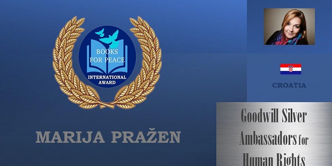 PRVA U HRVATSKOJ Marija Pražen dobitnica je nagrade 'Ambasadori dobre volje'