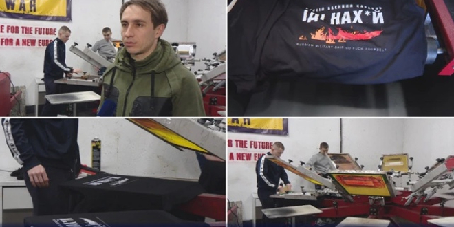 Majice s porukama podrške Ukrajini prodaju se po svijetu, novac ide za ukrajinsku vojsku