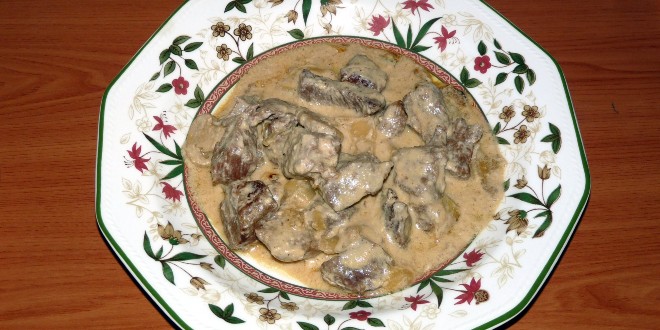 Omiljeni recept za teletinu na naglo u umaku od gljiva