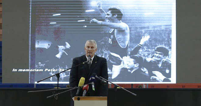 FOTO I VIDEO Željko Jerkov u suzama: 'Bio je velik... Bio je prijatelj, znalac i bio je naš!'