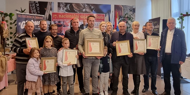 NACIONALNI SAJAM U SINJU Titulu šampiona kvalitete pršuta osvojila je pršutana Pupačić
