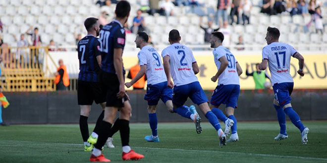 KRAJ Hajduk teškom mukom golom Livaje u završnici svladao Hrvatski dragovoljac!