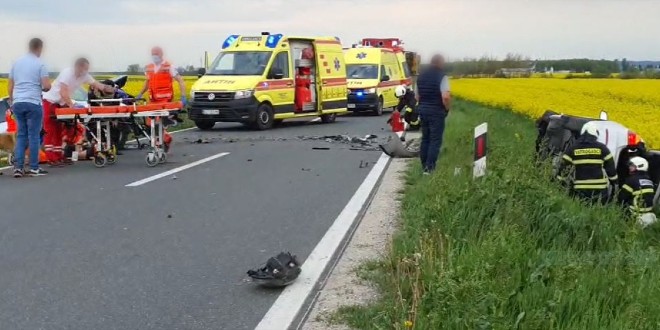 VIDEO: TEŠKA PROMETNA NESREĆA Automobil sletio s ceste, jedna osoba hospitalizirana