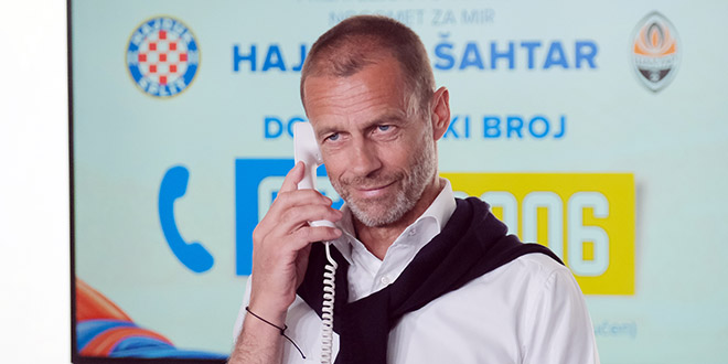 Hajduka će zastupati odvjetnički ured predsjednika UEFA-e