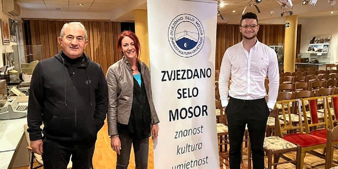ZVJEZDANO SELO MOSOR Predavanje održao dr. Toni Šćulac