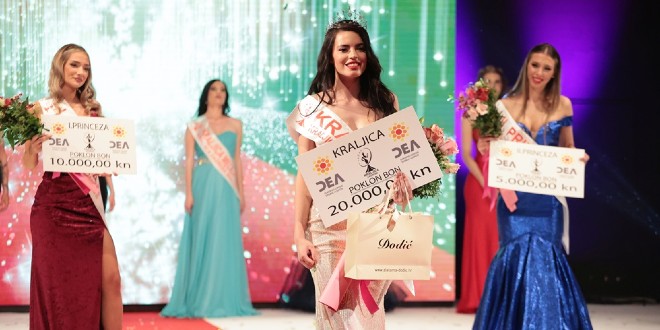 ZAGREB DOBIO NOVU KRALJICU Okrunjena je Irena Jakičić