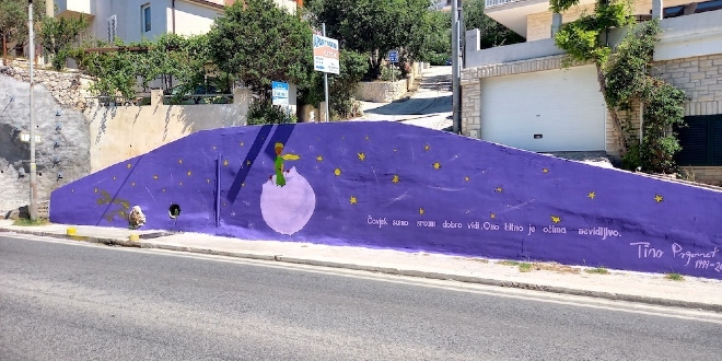 FOTO Posebnim grafitom mladi Dućani odali počast svom preminulom prijatelju